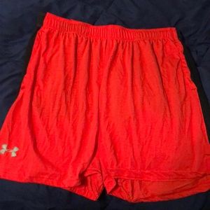 Under armor running shorts heat gear